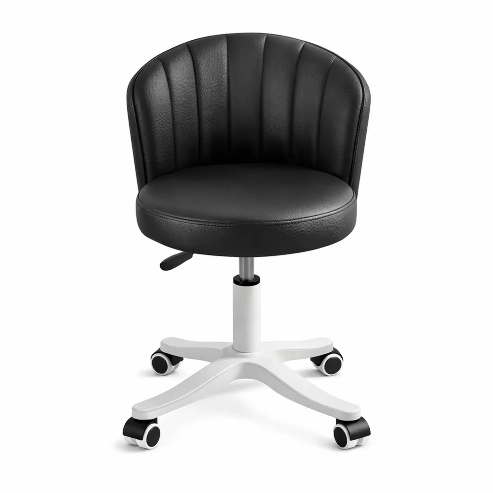 Chaise de Bureau Ronde Pivotante Réglable Confort