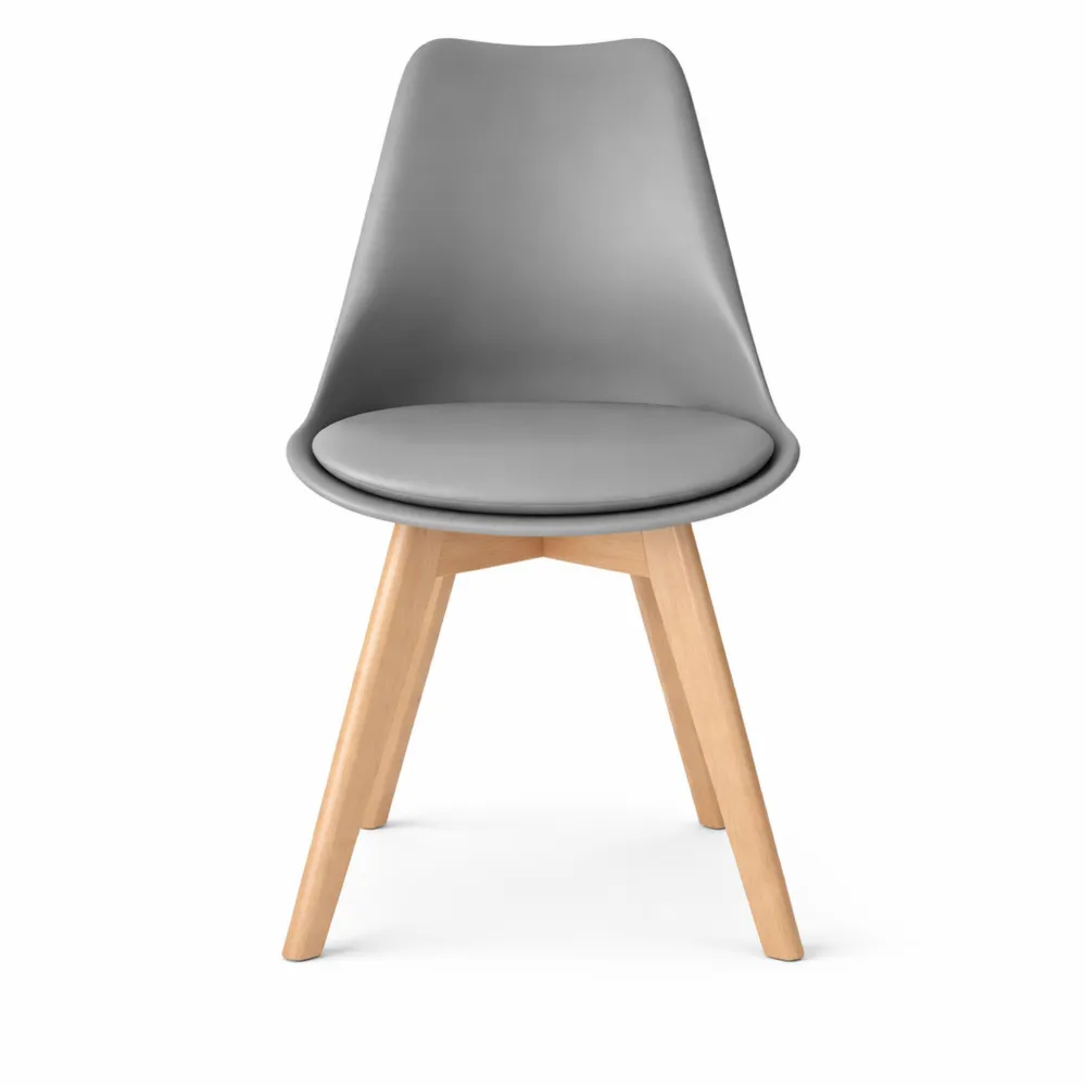 Ensemble de 6 chaises modernes rembourrées pour salle à manger