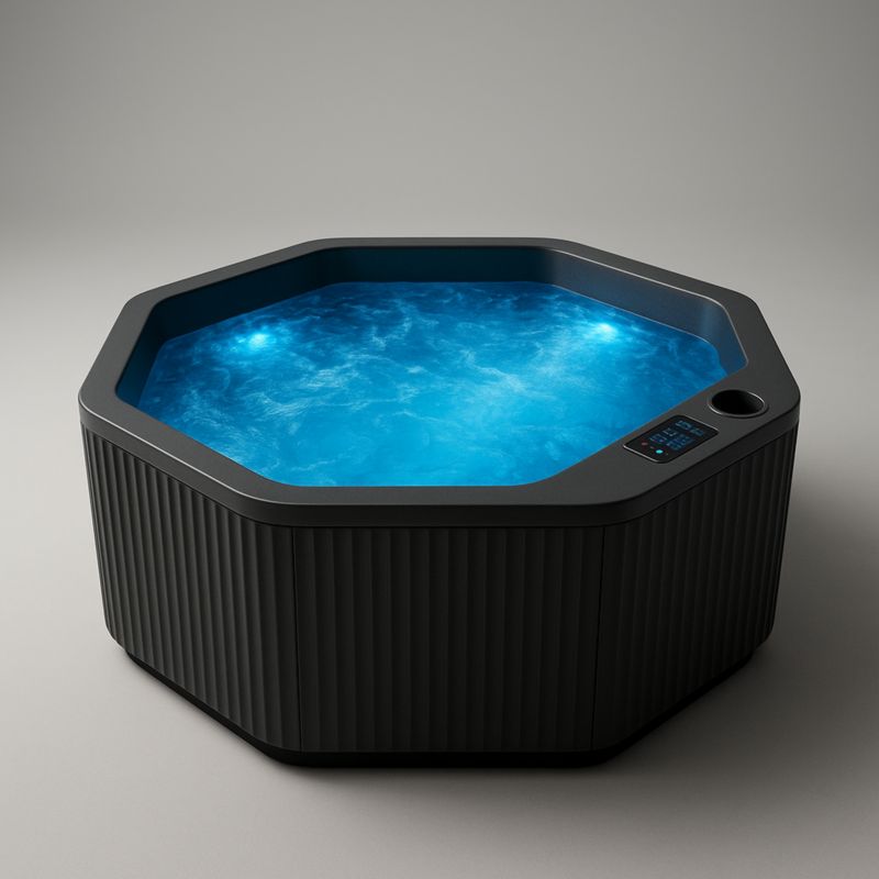 Spa octogonal en PVC, dimensions 180 × 180 × 70 cm, pour 6 personnes