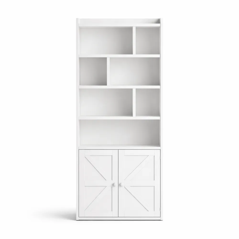 Étagère Multifonctionnelle avec Compartiments et Portes-Furnihouseco