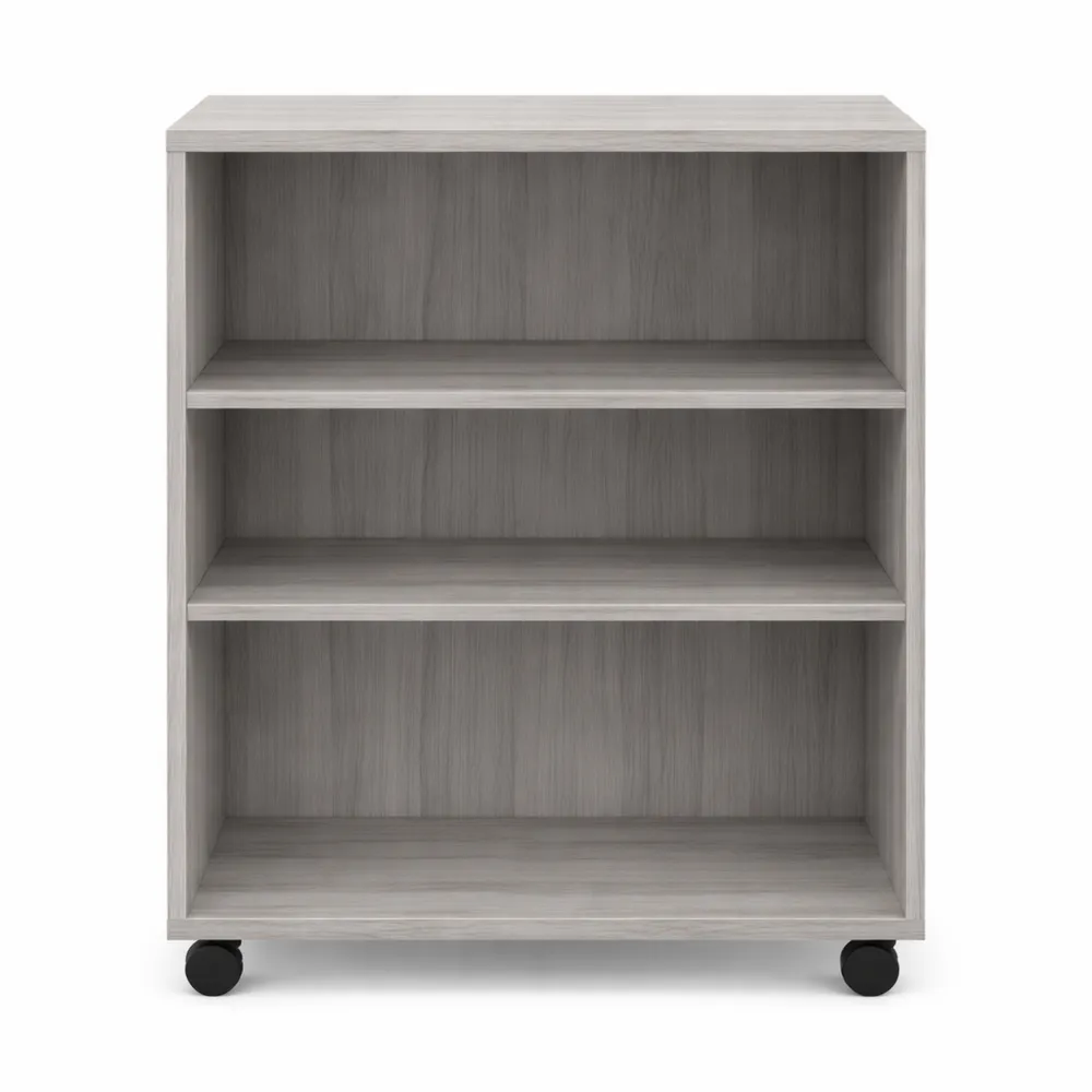 Caisson de Rangement Mobile pour Bureau, Gris Sonoma-Woodlivingco