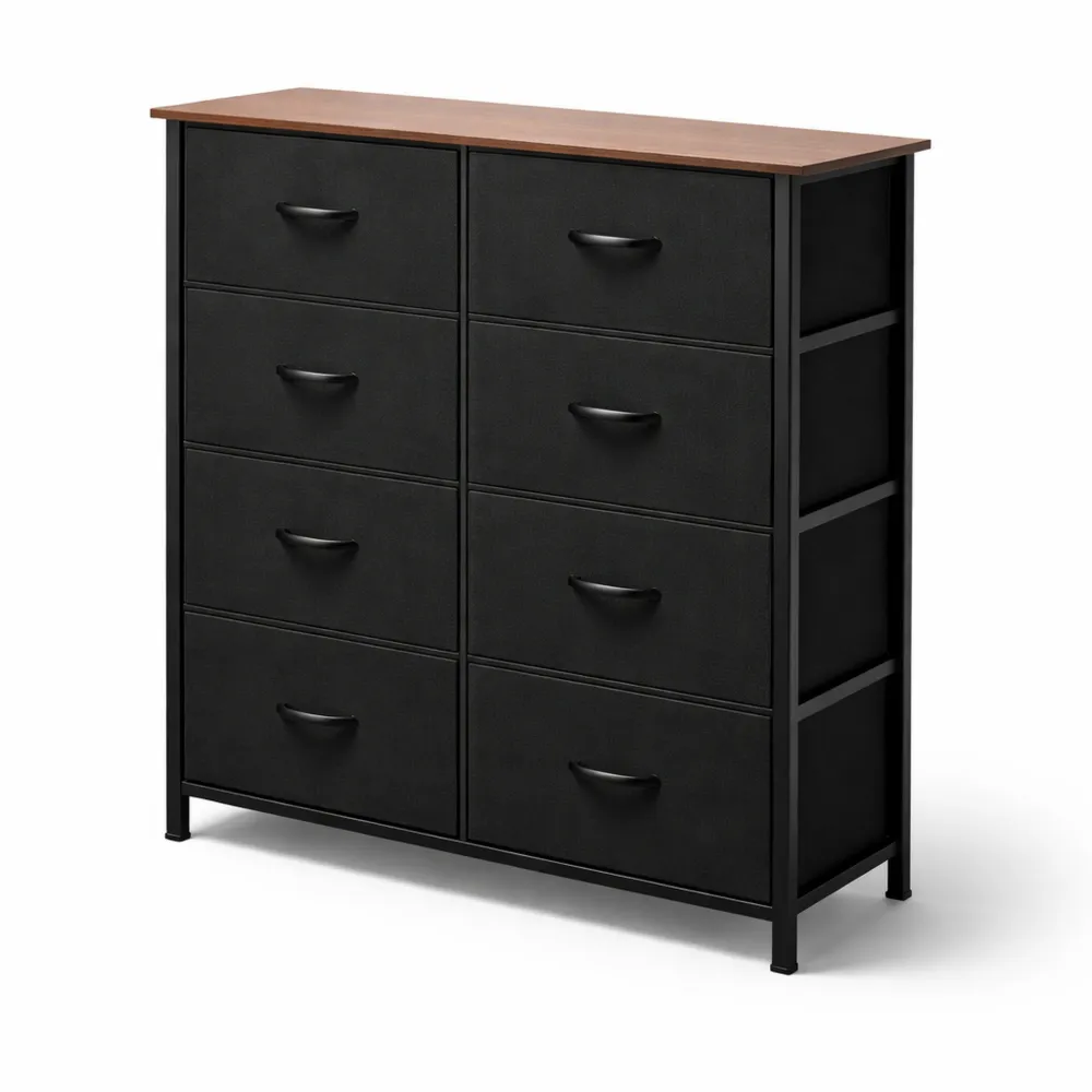 Meuble de Rangement en Tissu avec 8 Tiroirs pour Intérieur