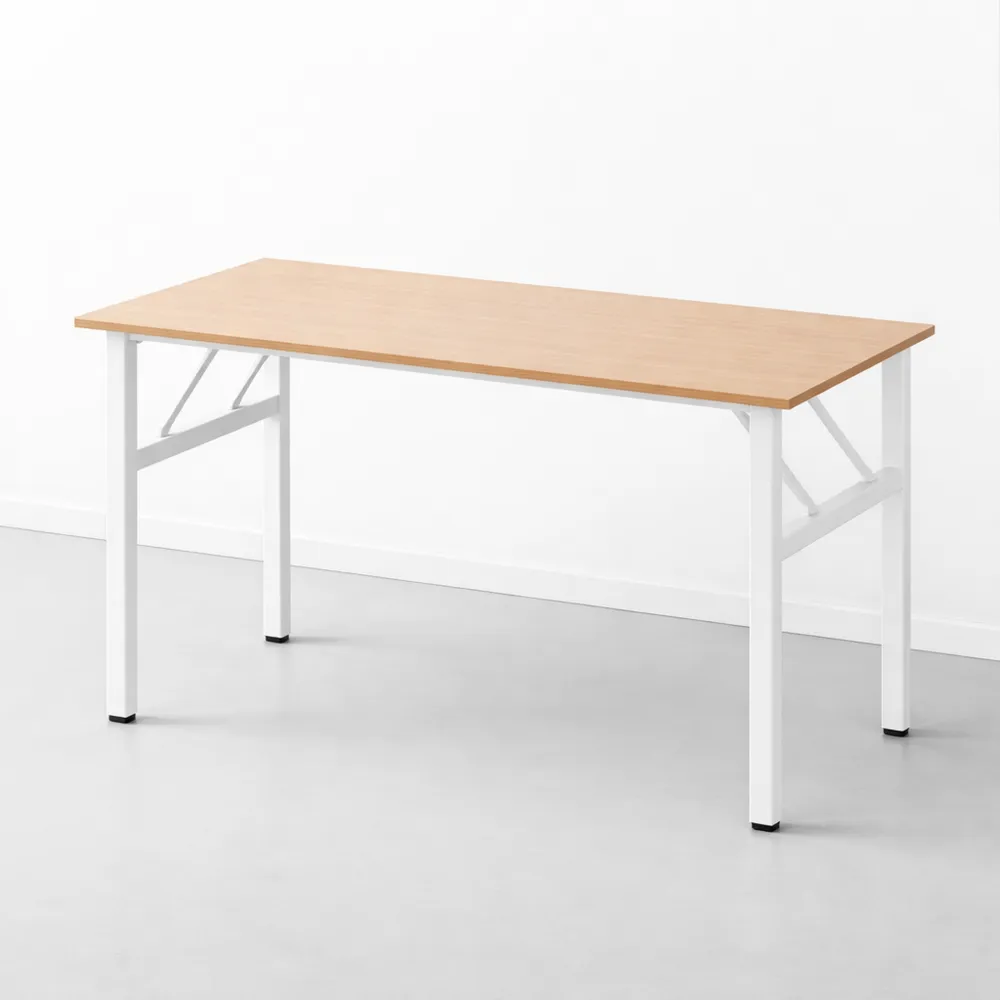 Table Pliante Compacte pour Bureau et Maison, Dimensions 100 x 60 x 75 cm