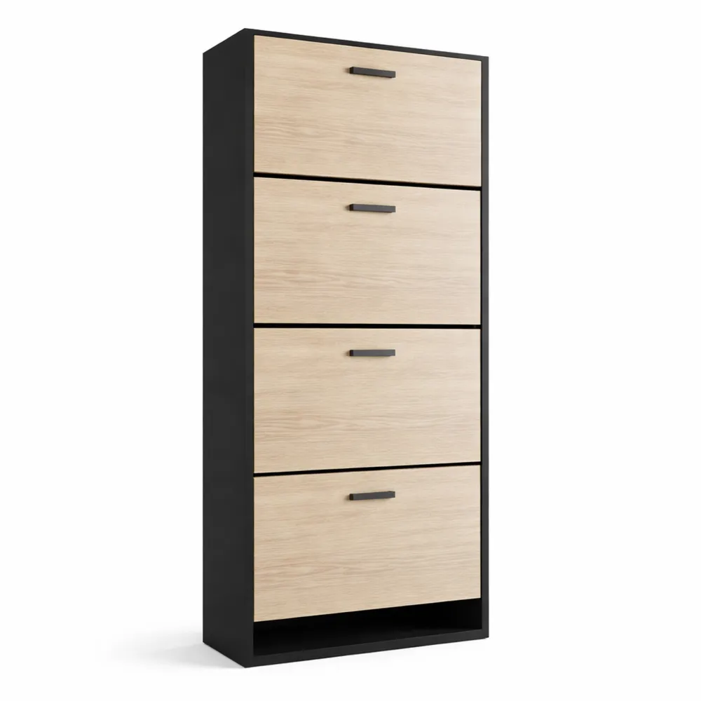 Armoire à Chaussures 24 Paires Grande Capacité pour Entrée