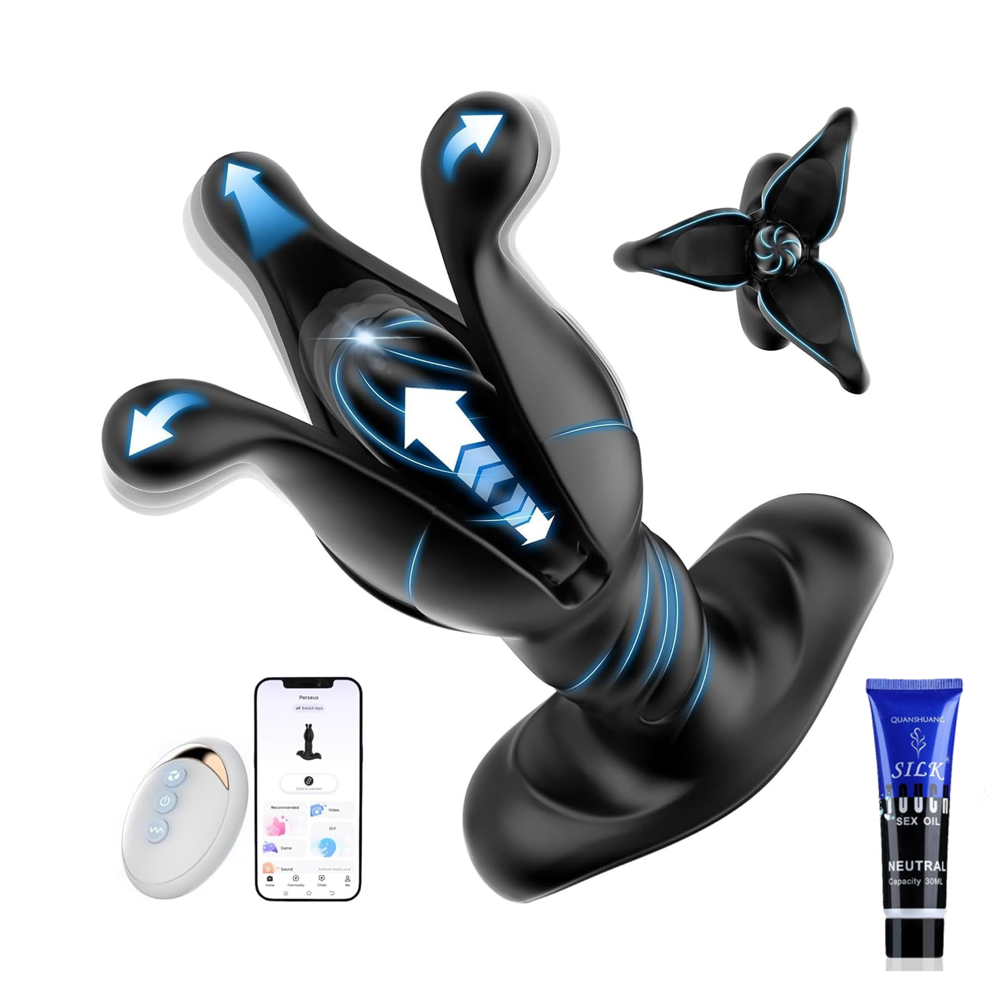 Black Demon Flower – Forbidden Bloom of Desire