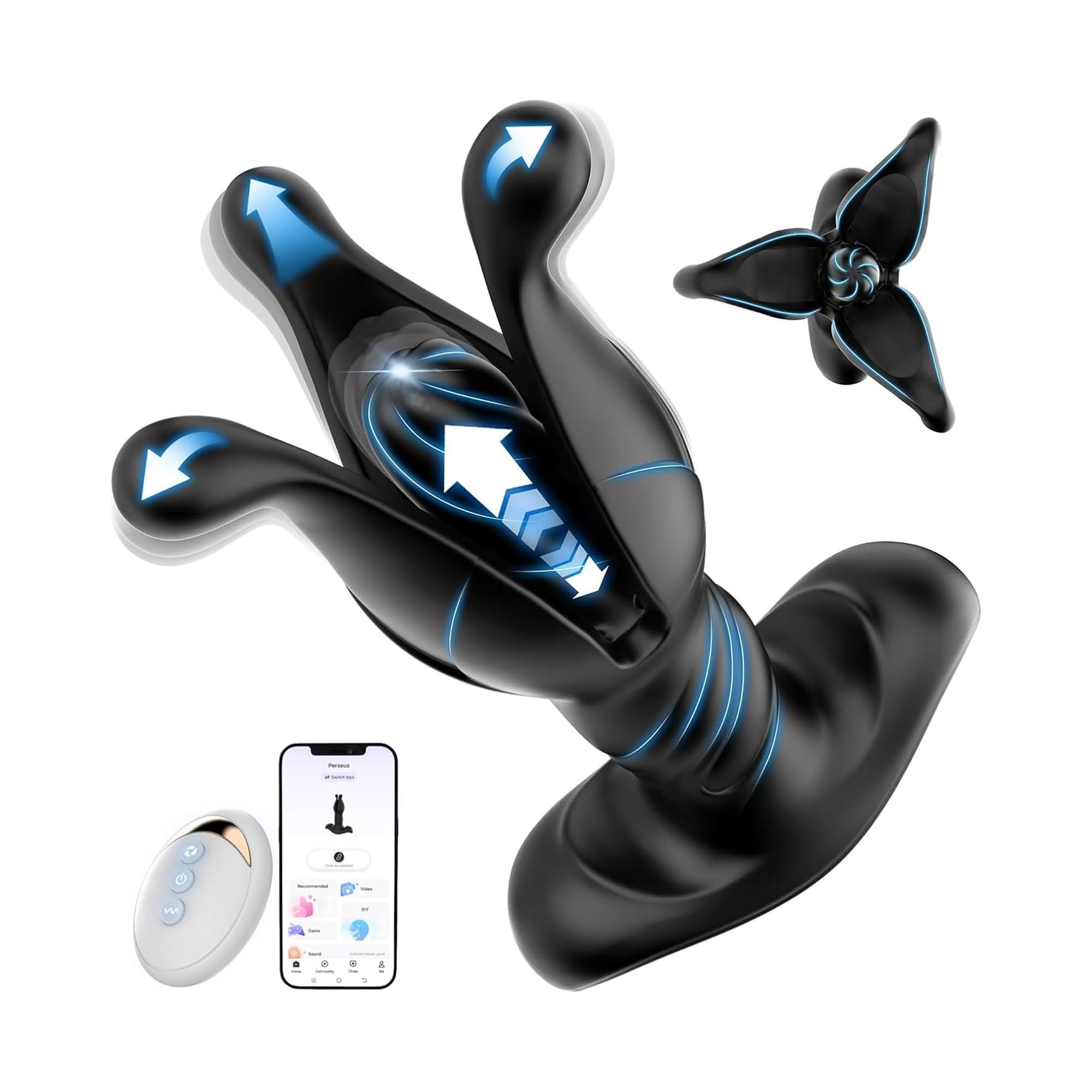 Black Demon Flower – Forbidden Bloom of Desire