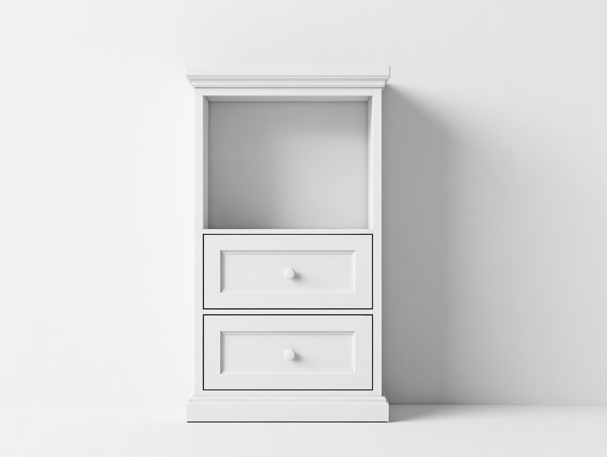 Vitrine 1 porte 80x42x165 cm Blanc Style épuré-Sofamybay