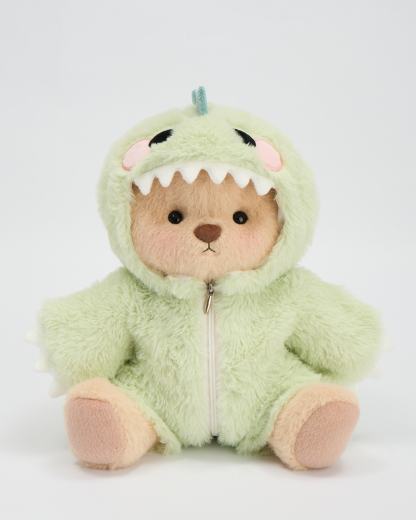 Getahug Furry Dino Bear | Handmade Jointed Teddy Bear Gift