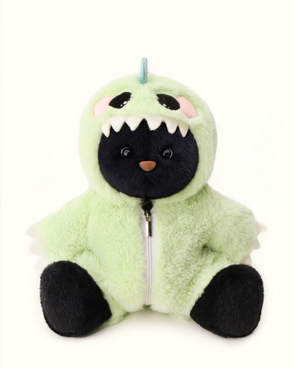 Getahug Furry Dino Bear | Handmade Jointed Teddy Bear Gift