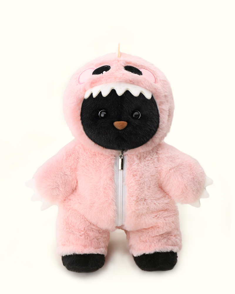 Getahug Furry Dino Bear | Handmade Jointed Teddy Bear Gift