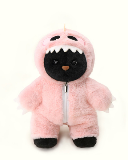 Getahug Furry Dino Bear | Handmade Jointed Teddy Bear Gift