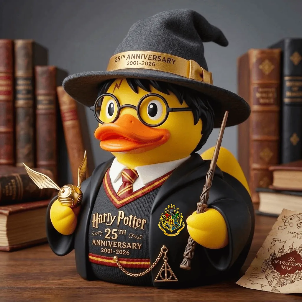 Harry Potter 25th Anniversary Commemorative Duck