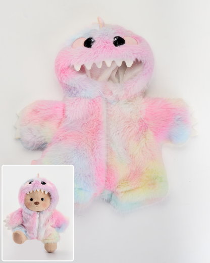 Getahug Furry Dino Bear | Handmade Jointed Teddy Bear Gift