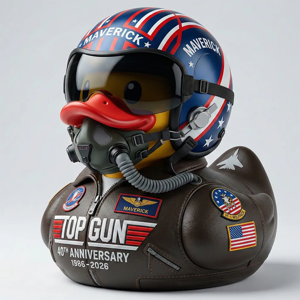 Top Gun 40th Anniversary Maverick Pilot Duck