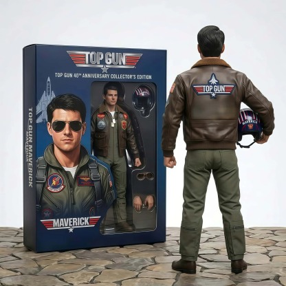 Top Gun 40th Anniversary Hot Toys 1:12 Collection figures