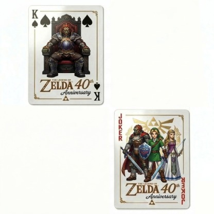 🗡️The Legend of Zelda 40th Anniversary Premium Playing Cards