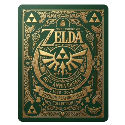🗡️The Legend of Zelda 40th Anniversary Premium Playing Cards