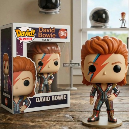 David Bowie Tribute POP Figure