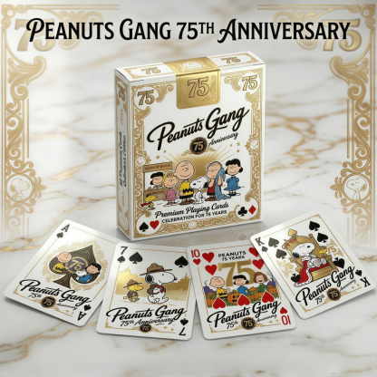 🃏 Peanuts 75th Anniversary Commemorative Playing Cards
