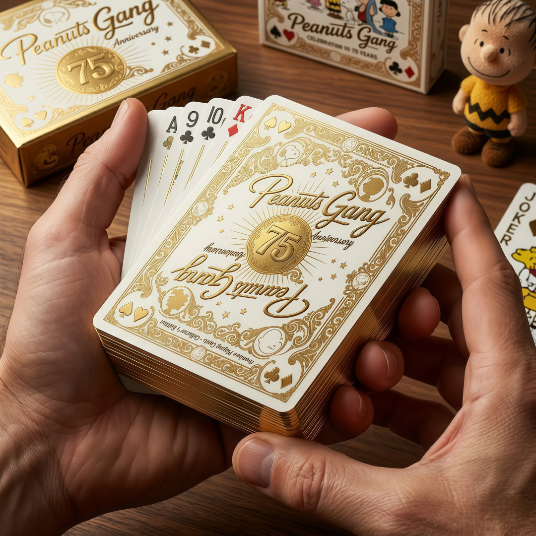 🃏 Peanuts 75th Anniversary Commemorative Playing Cards