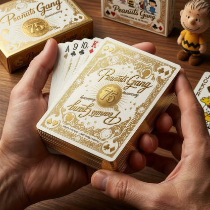 🃏 Peanuts 75th Anniversary Commemorative Playing Cards