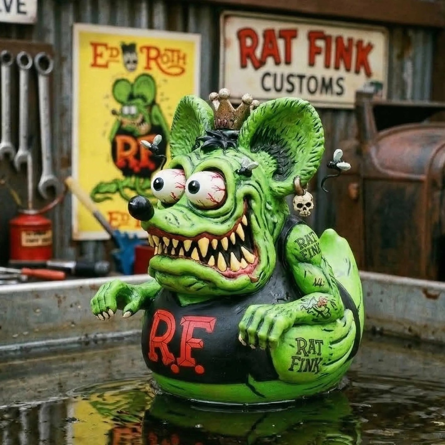 Rat Fink Duck