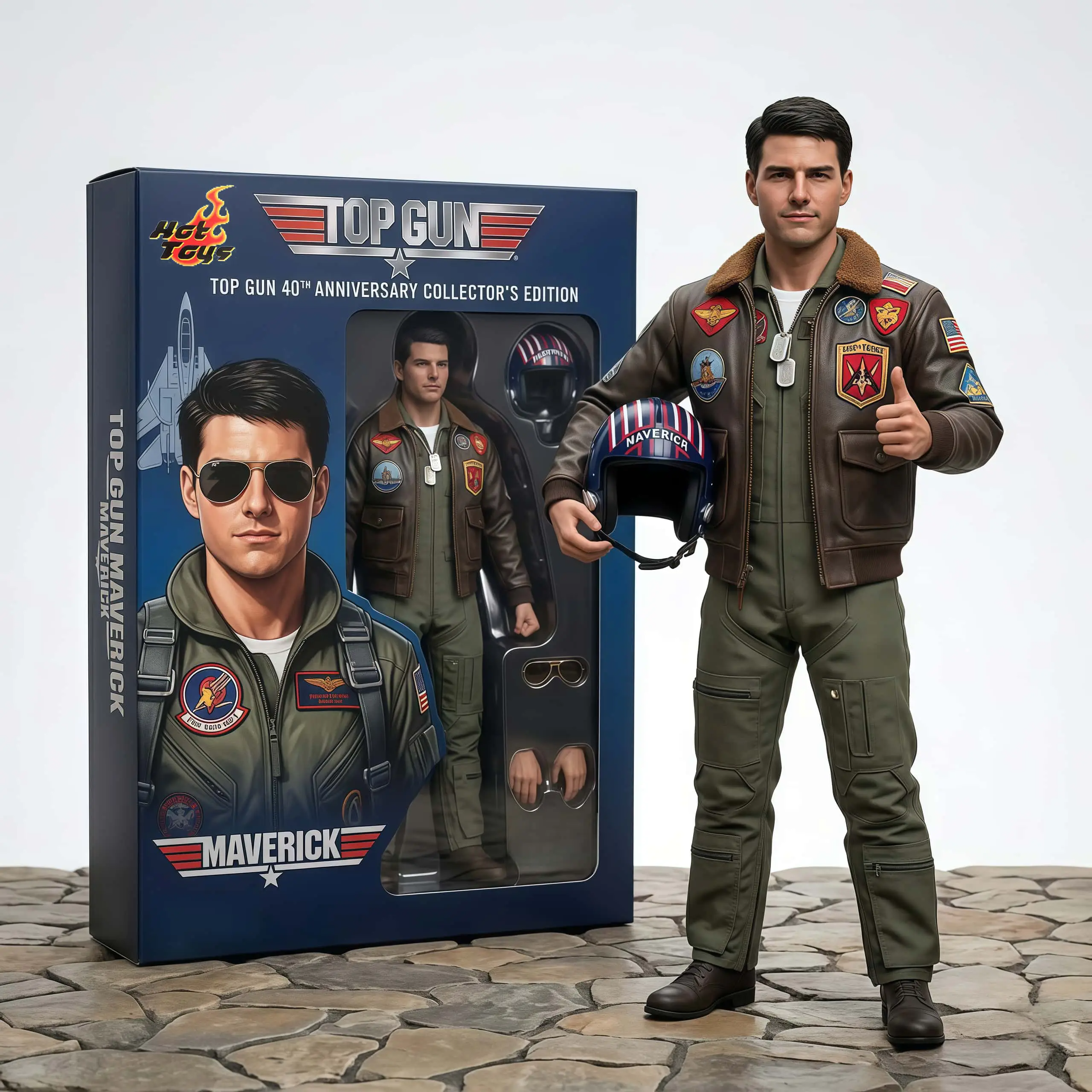 Top Gun 40th Anniversary Hot Toys 1:12 Collection figures