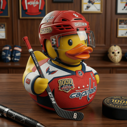 Alex Ovechkin 1,000-Goal Collector's Edition Rubber Duck