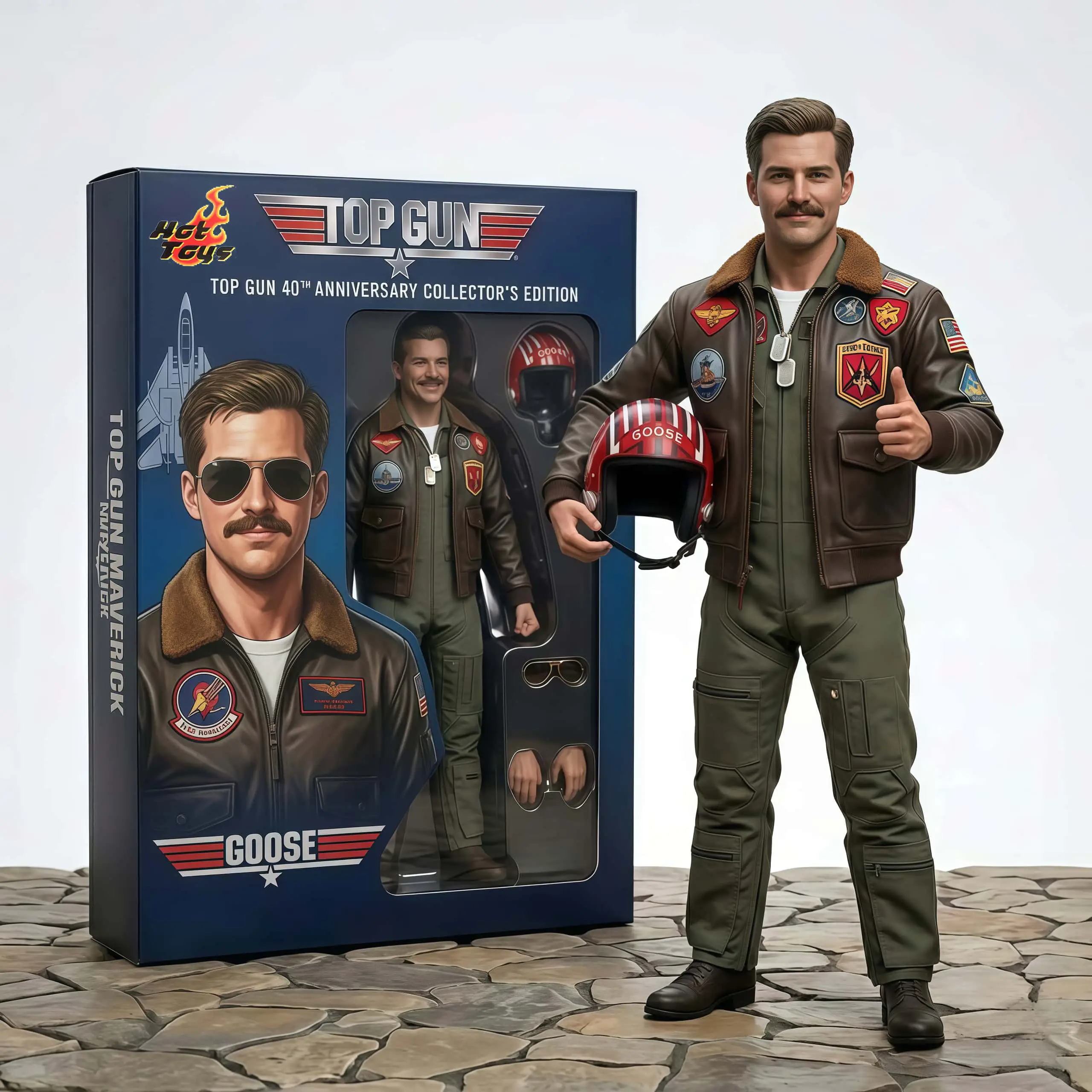 Top Gun 40th Anniversary Hot Toys 1:12 Collection figures