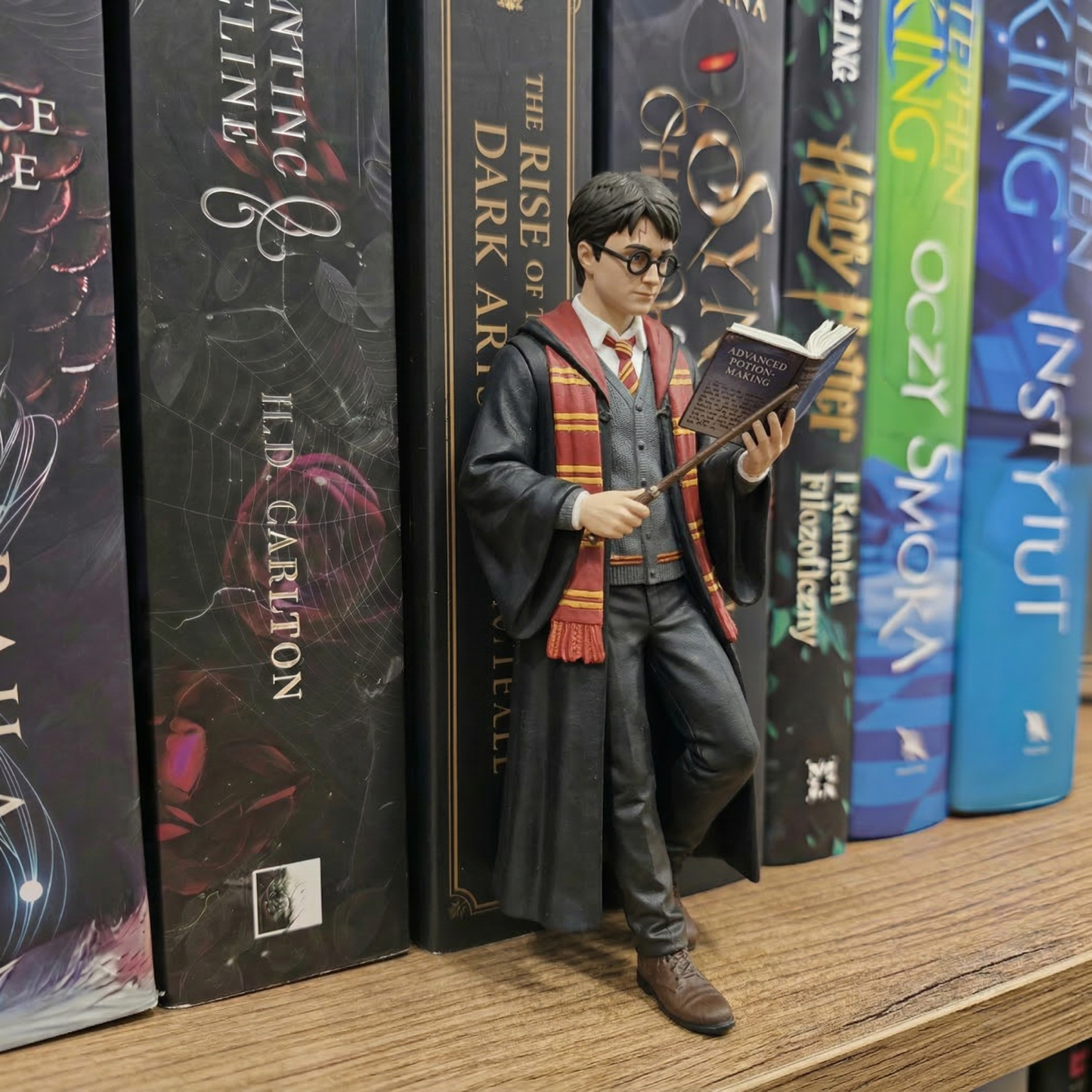 Reading HP Bookshelf Decor