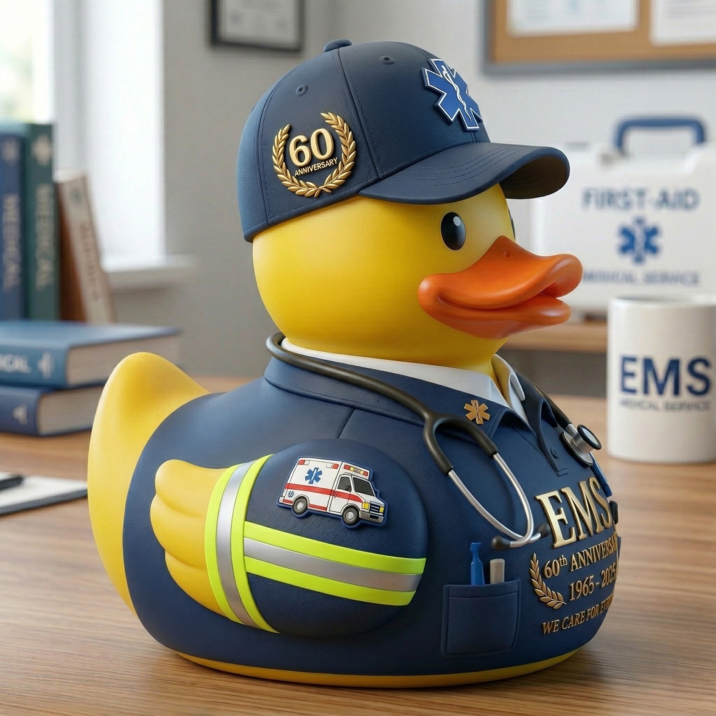 EMS 60th Anniversary Rescue Duck