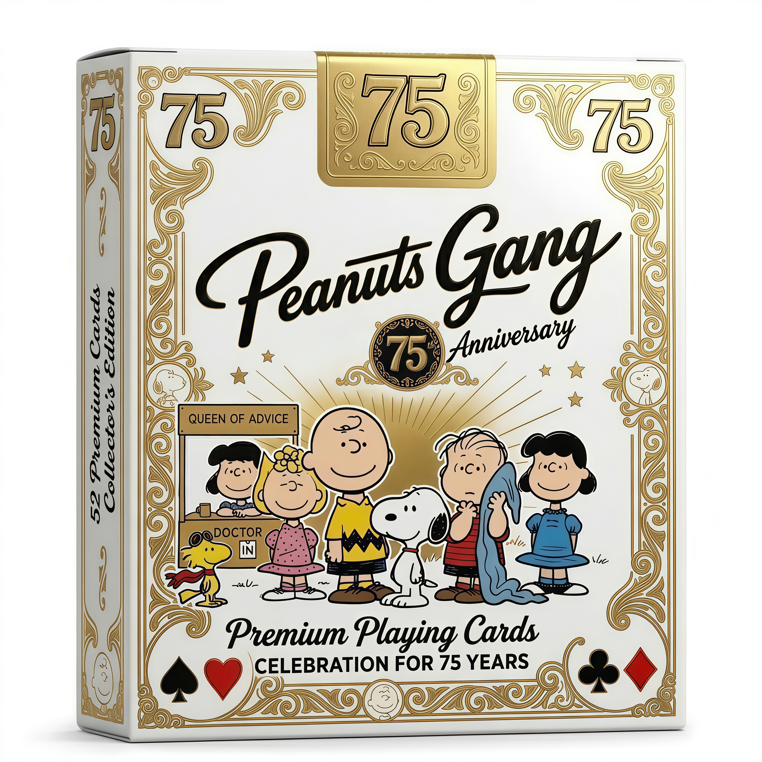 🃏 Peanuts 75th Anniversary Commemorative Playing Cards