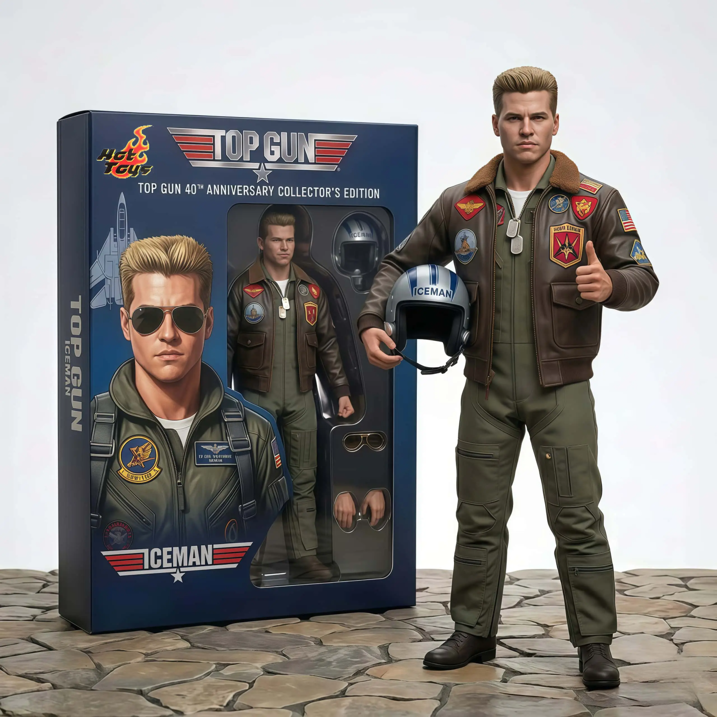 Top Gun 40th Anniversary Hot Toys 1:12 Collection figures
