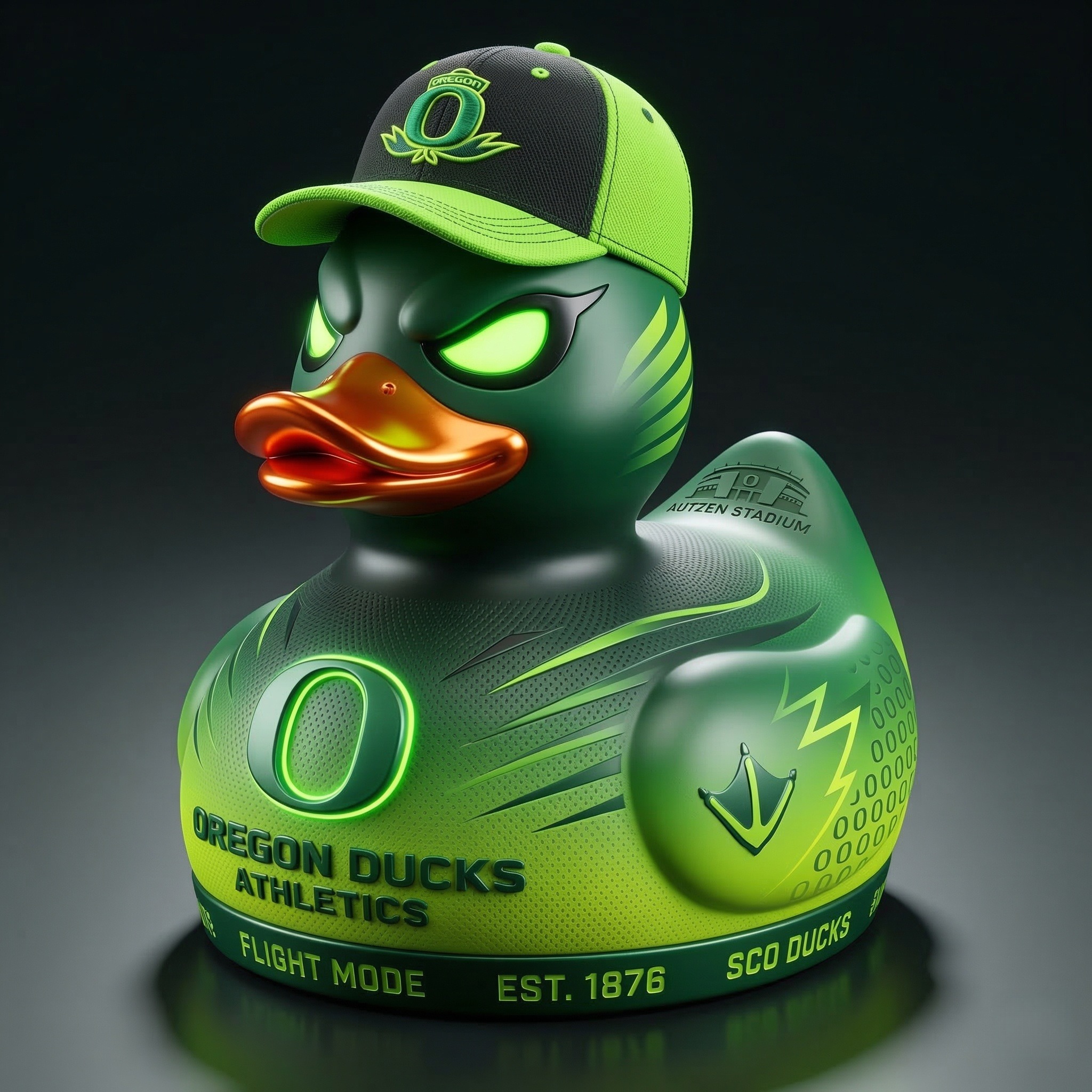 Oregon Ducks “Flight Mode” Collector Duck – Limited Edition