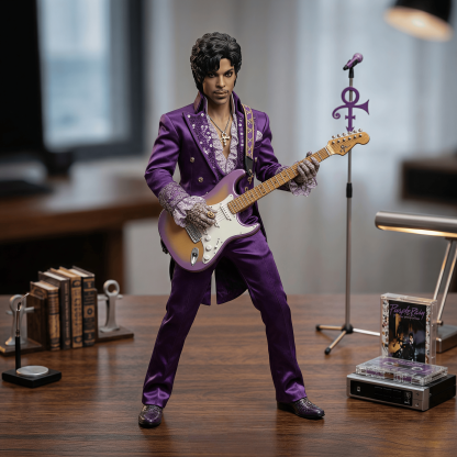 Hot Toys 1/18 Scale Prince Rogers Nelson 10th Anniversary Commemorative Edition Figure
