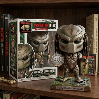 Predator Jungle Hunter 40th Anniversary Collectible Figure