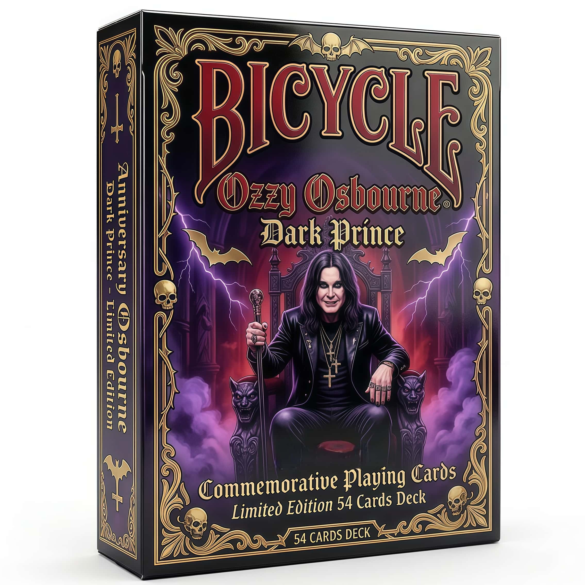Ozzy Osbourne "Prince of Darkness" Bicycle Commemorative Playing Card