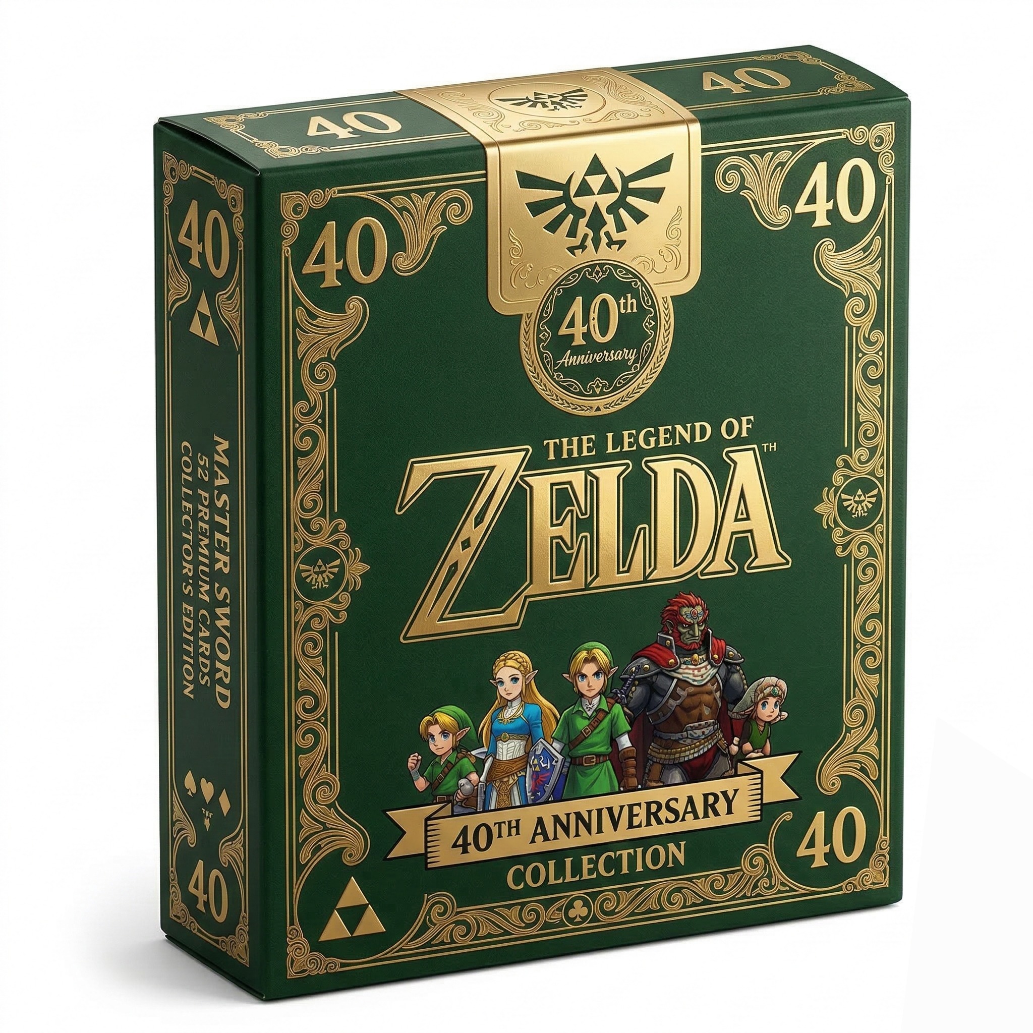 🗡️The Legend of Zelda 40th Anniversary Premium Playing Cards