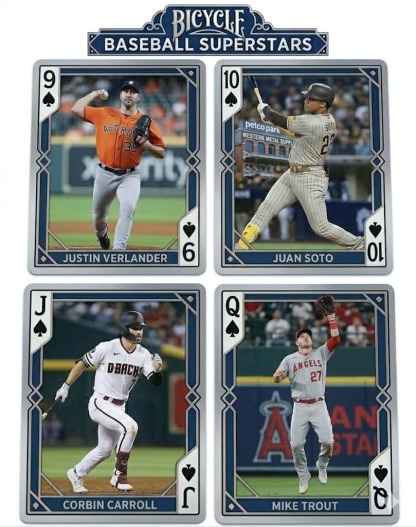 MLB Baseball Superstar Bicycle Limited Edition Playing Cards
