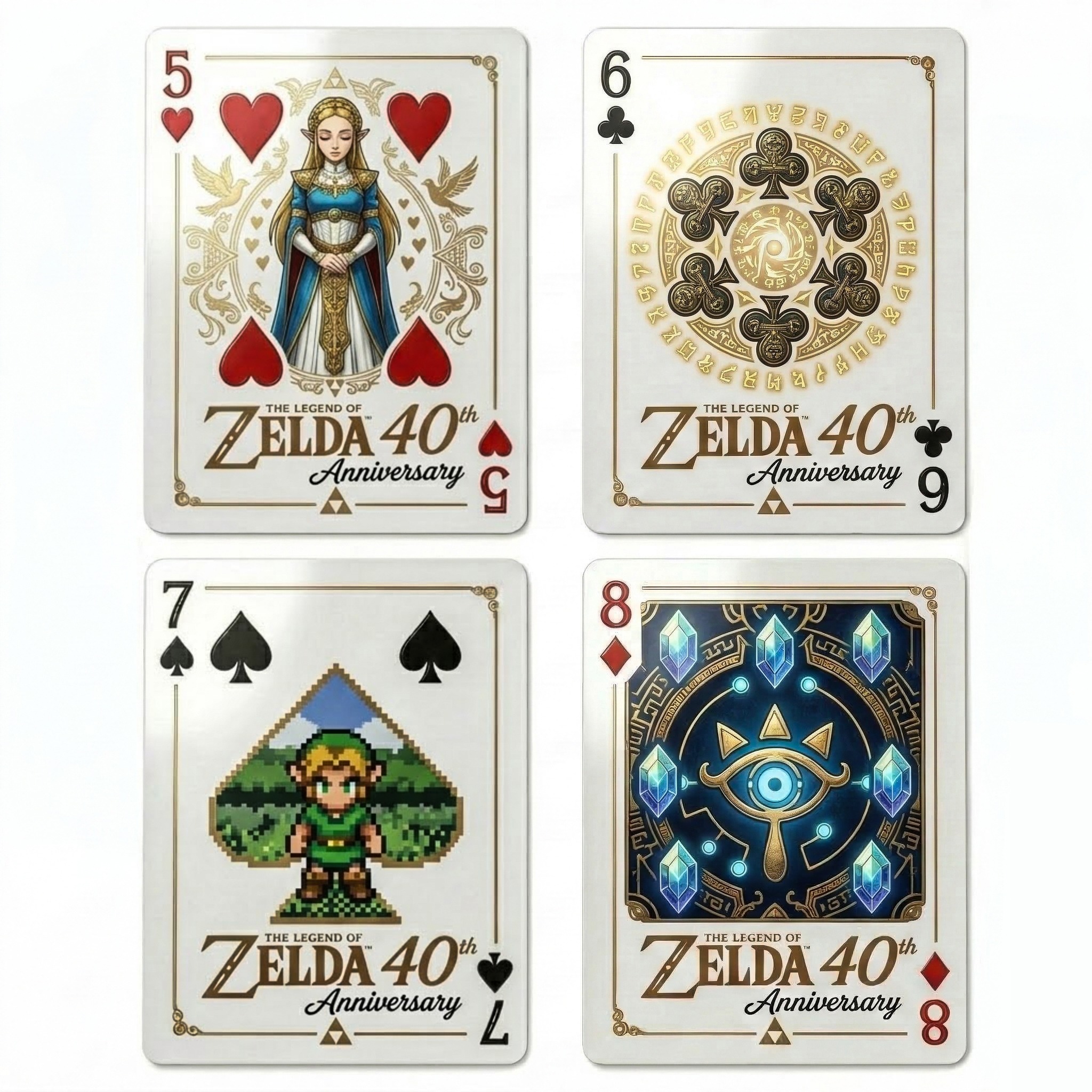🗡️The Legend of Zelda 40th Anniversary Premium Playing Cards