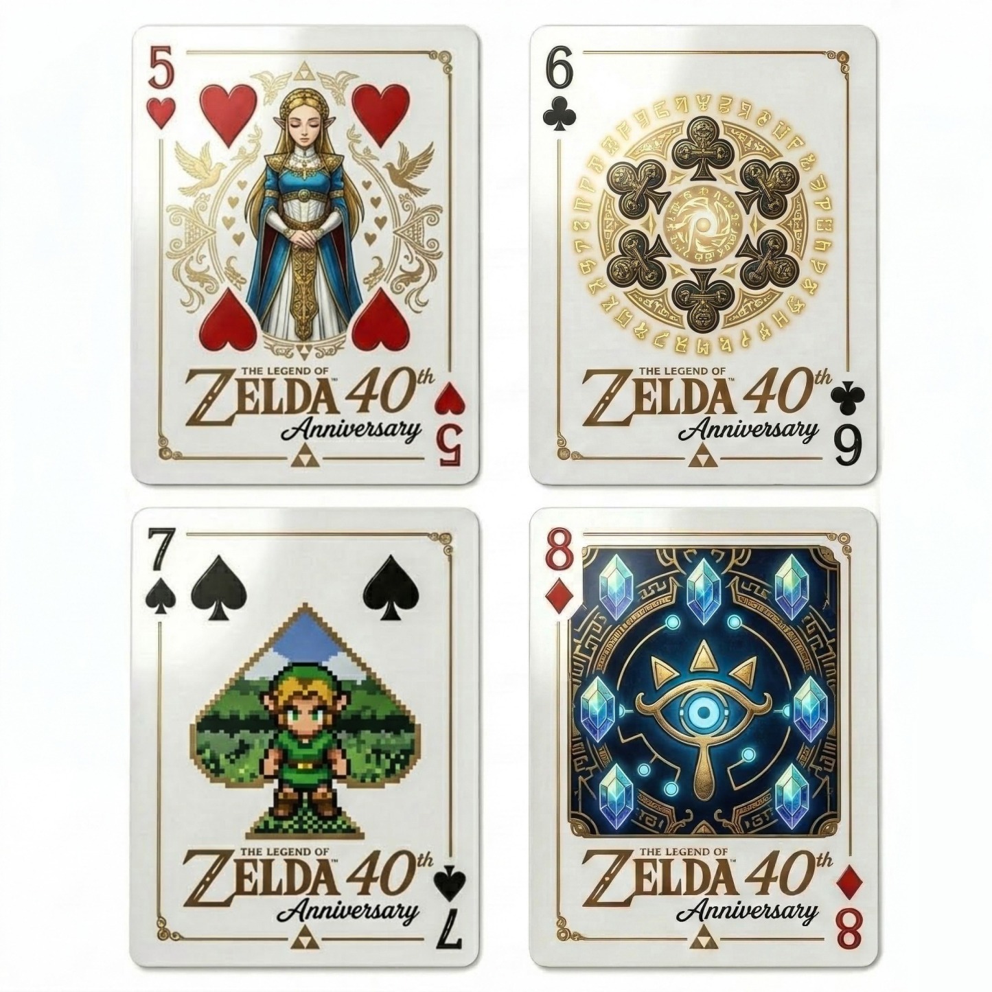 🗡️The Legend of Zelda 40th Anniversary Premium Playing Cards