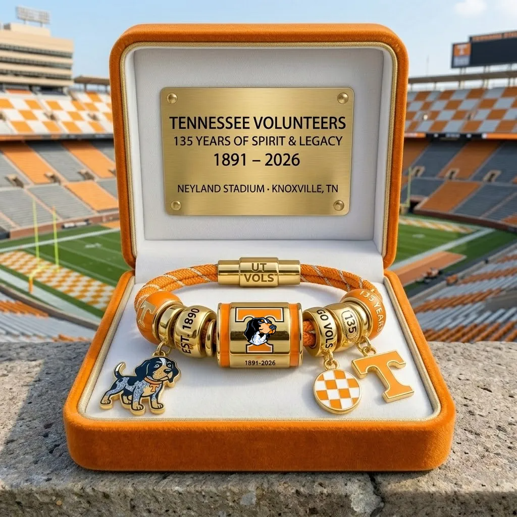 Tennessee Volunteers 135th Anniversary Commemorative Edition Bracelet