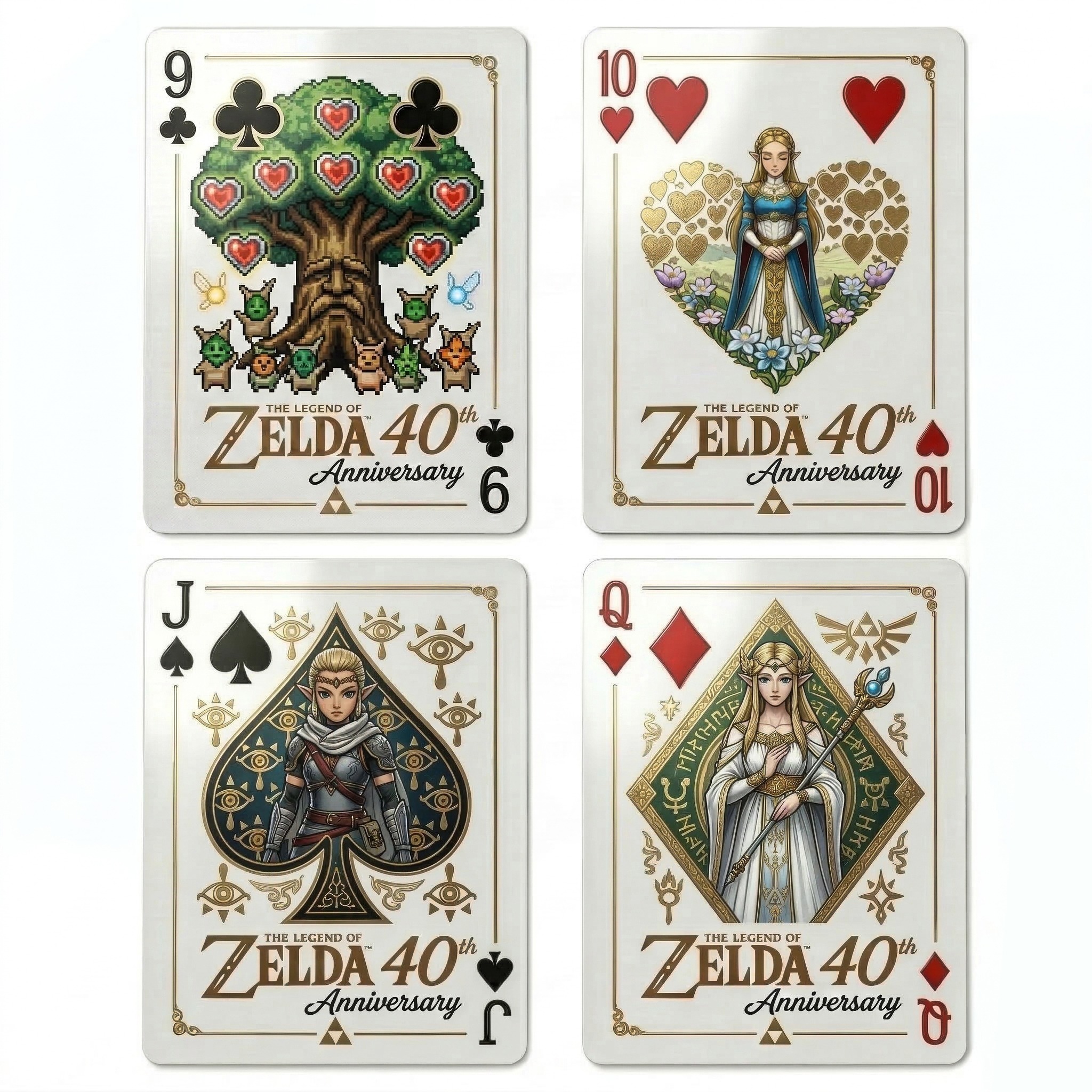 🗡️The Legend of Zelda 40th Anniversary Premium Playing Cards
