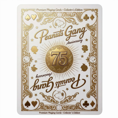 🃏 Peanuts 75th Anniversary Commemorative Playing Cards