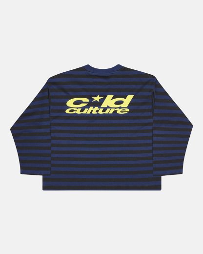PARDON ME LONGSLEEVE BLACK & BLUE