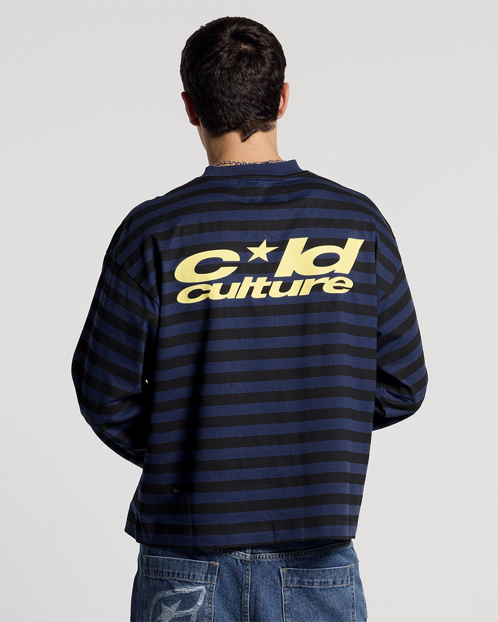 PARDON ME LONGSLEEVE BLACK & BLUE