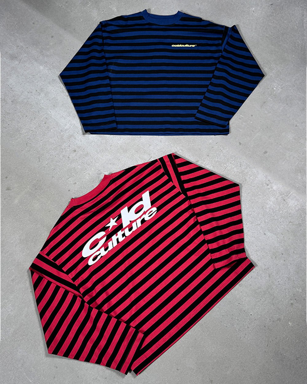 PARDON ME LONGSLEEVE BLACK & BLUE