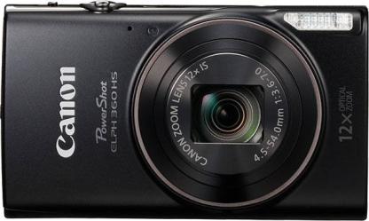 PowerShot ELPH 360 HS Digital Camera (Black)