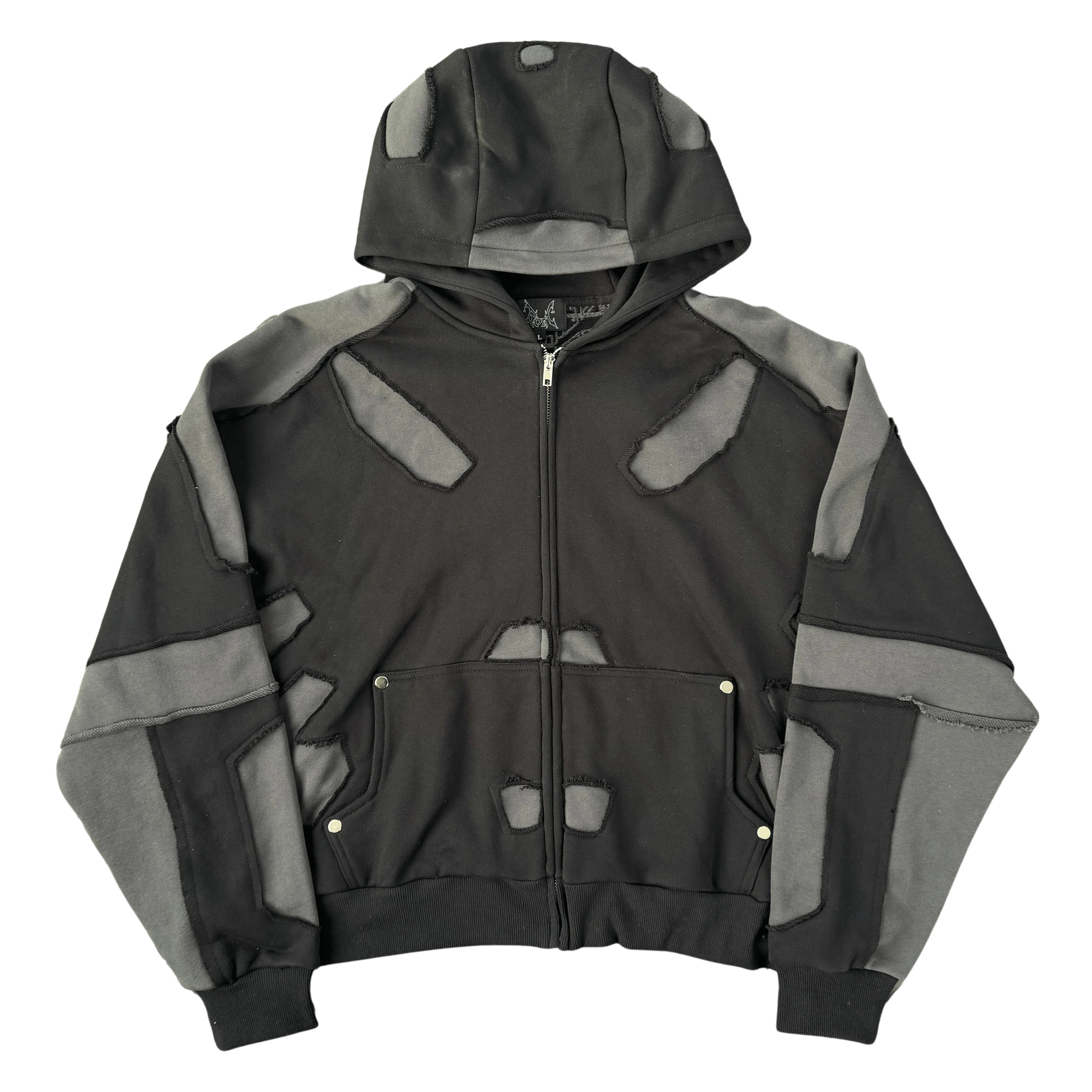  ZERO HOODIE V3 - CHARCOAL - (REFLECTIVE)