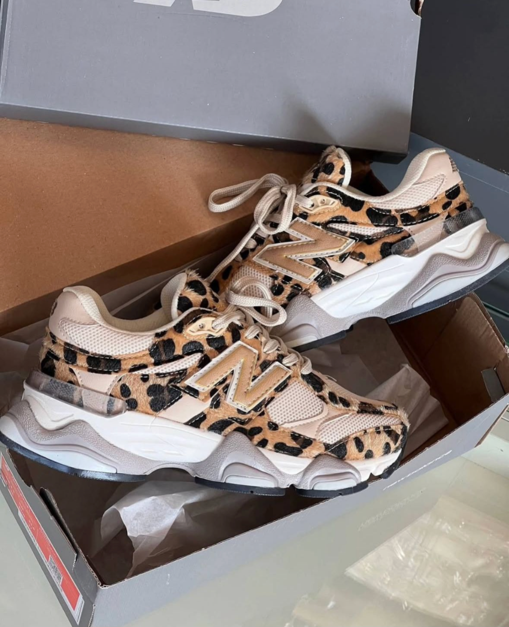 Scarpe N.Balance 9060 Animal Print